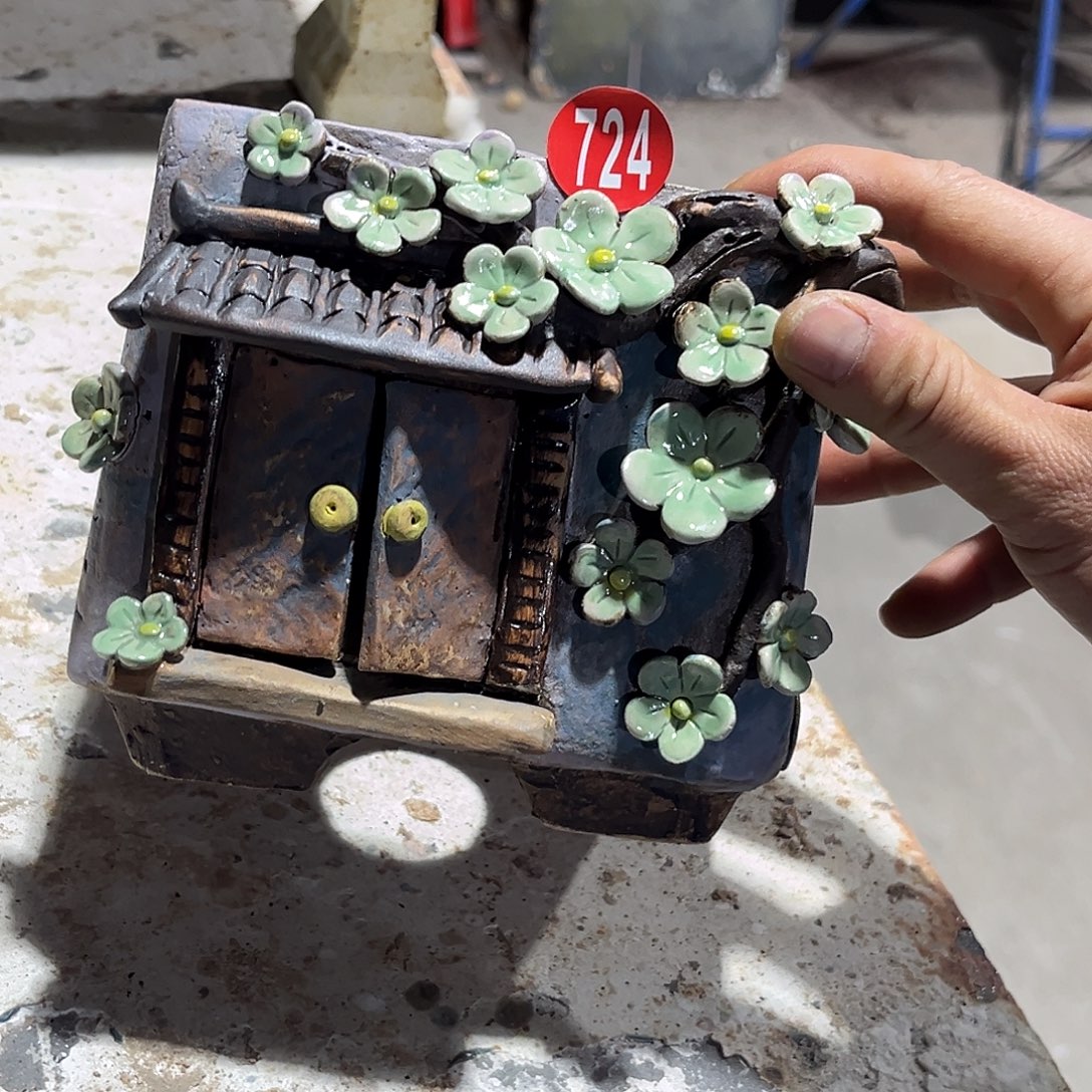 724瑕疵号陶然花器多肉植物手工花盆