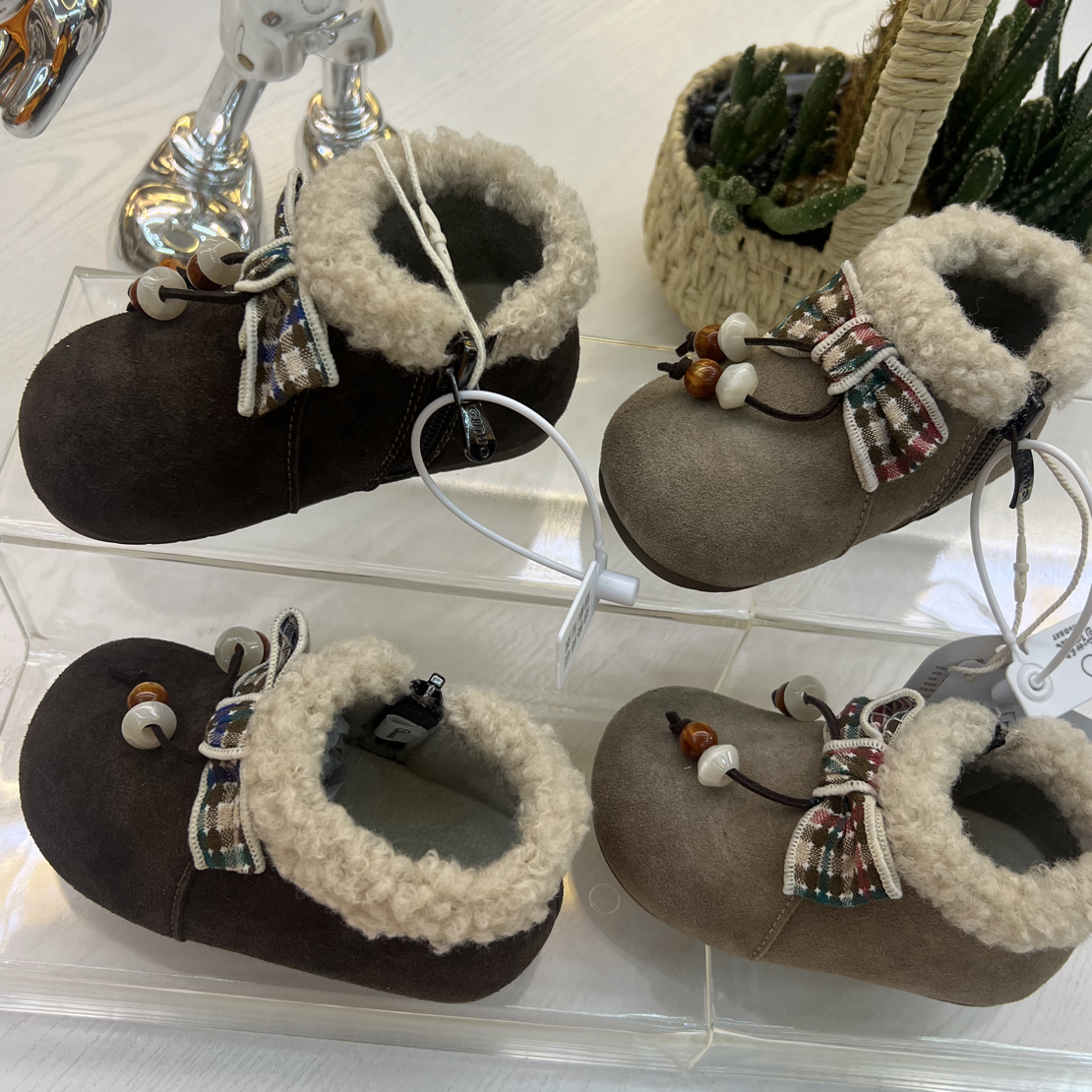 女童加绒加厚软底时尚百搭棉鞋冬季款小童棉靴