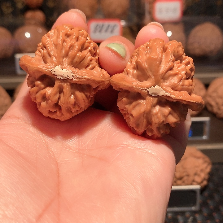 文玩核桃把件红莲