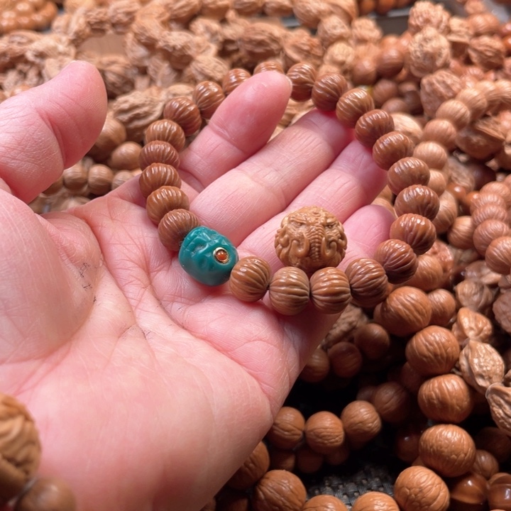 猴头核桃手串810精修土豪