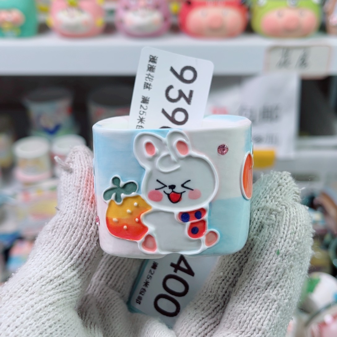 景德镇手工制作瑕疵9396口4.5