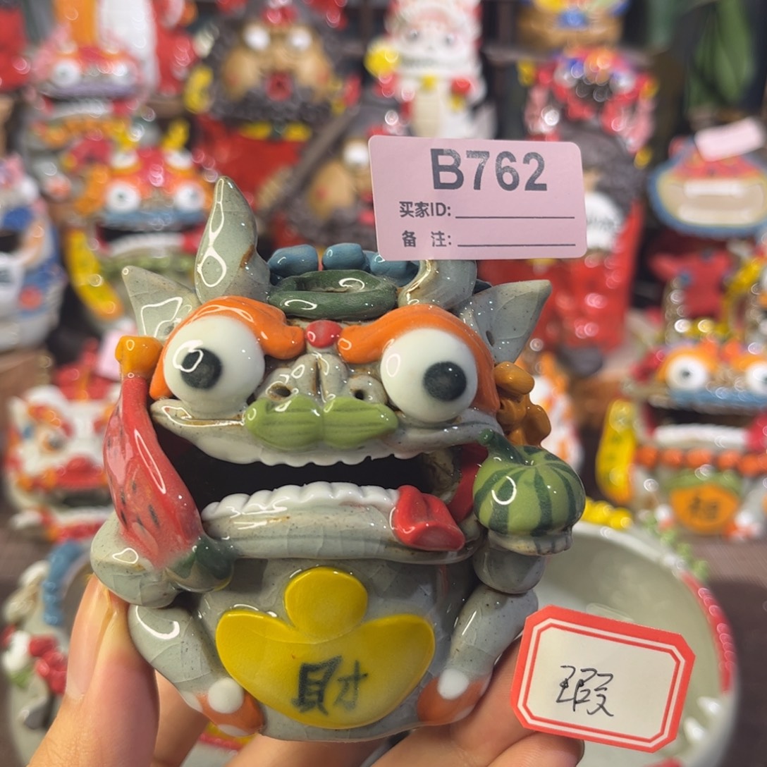 泥塑纯手工茶宠摆件
