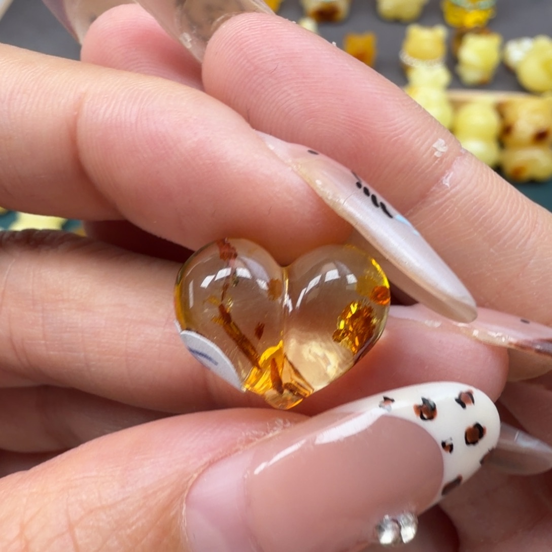 琥珀未镶嵌裸石蜜蜡