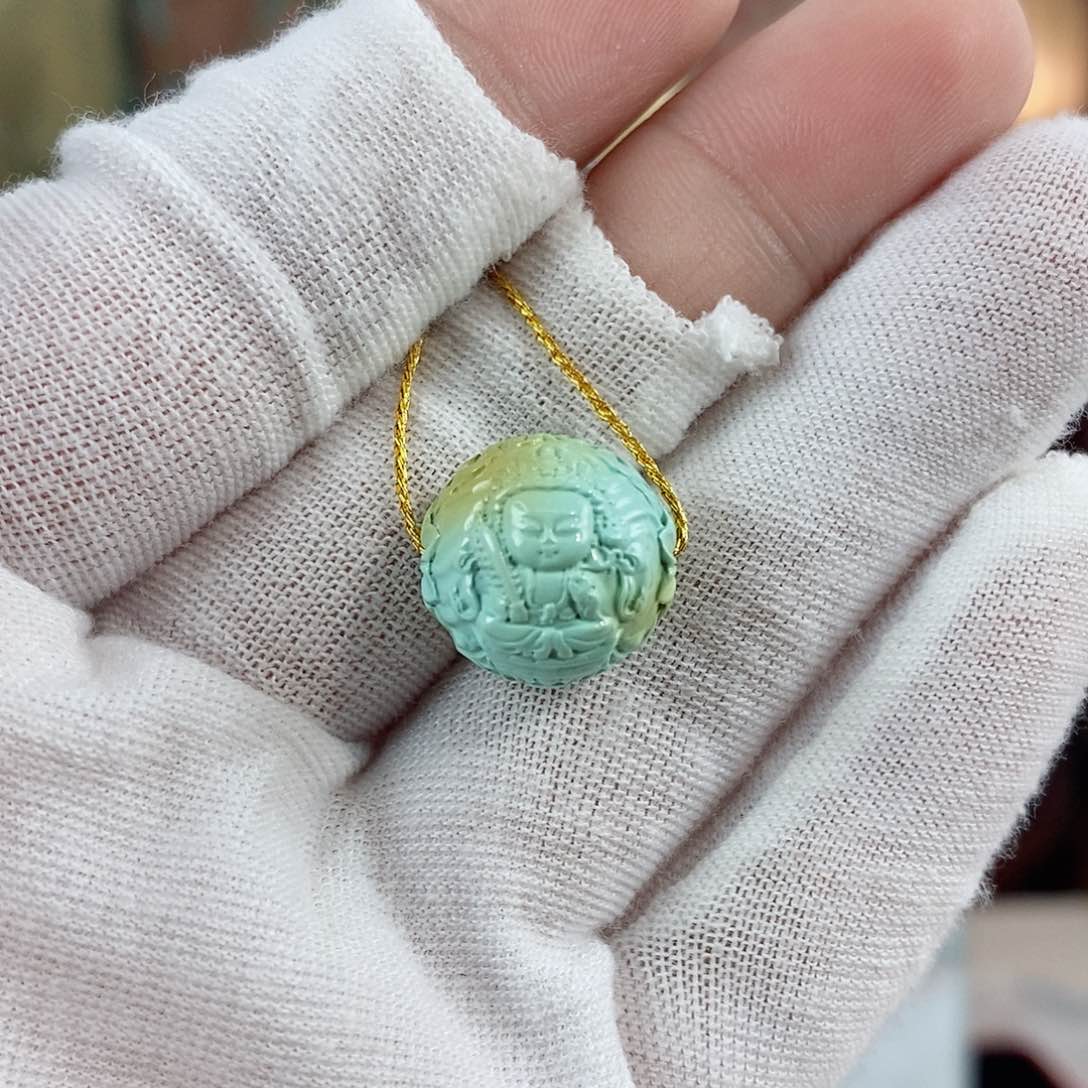 绿松石珠宝奇石未镶嵌