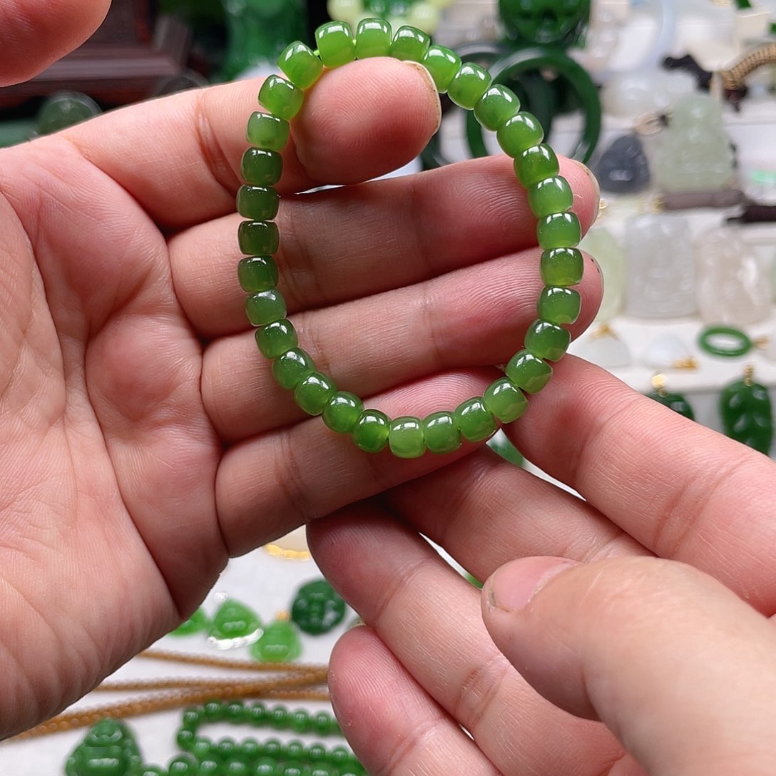 未镶嵌手链和田玉（碧玉）