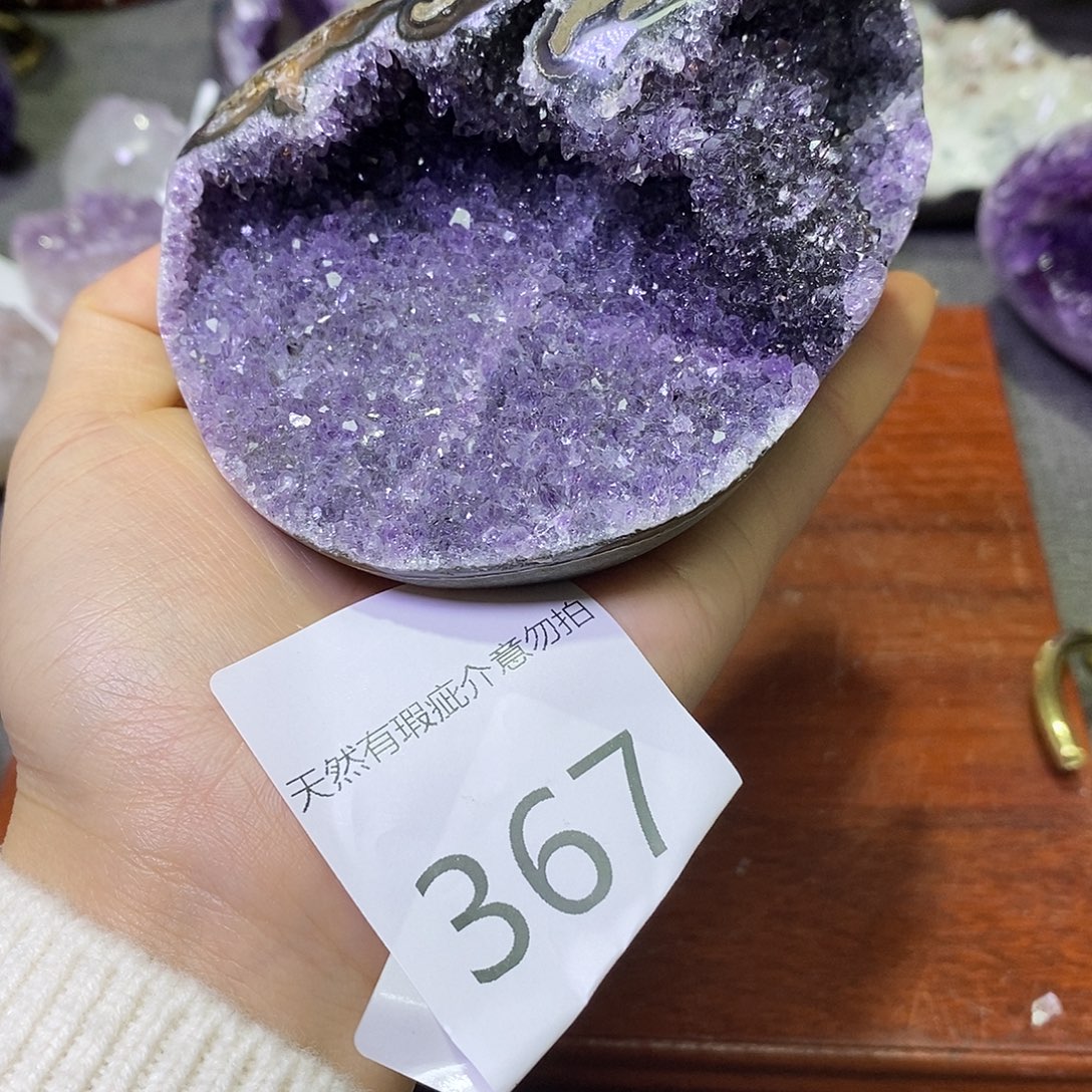 珠宝半成品未镶嵌紫晶