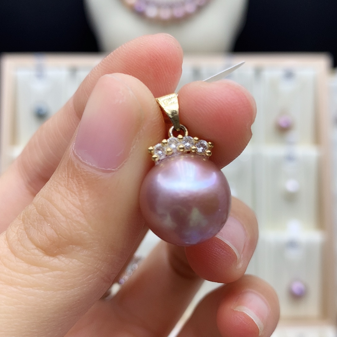 颈饰淡水珍珠合金