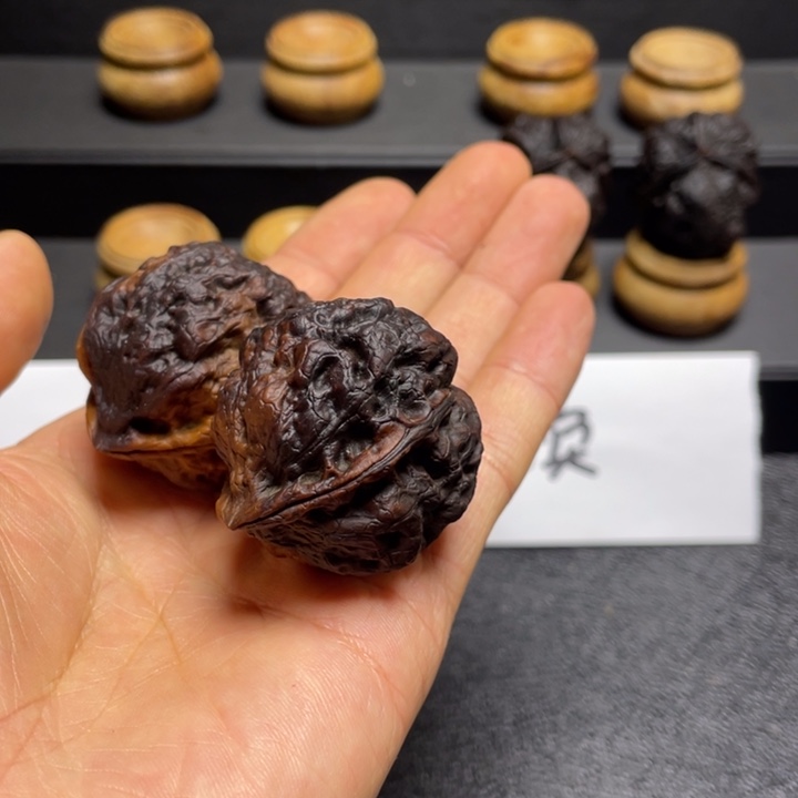 吊坠文玩核桃F毒王38