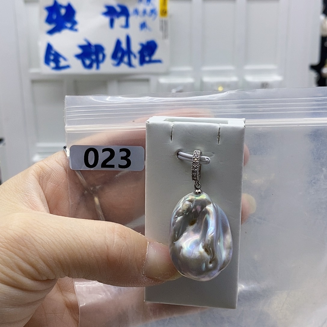 颈饰合金淡水珍珠