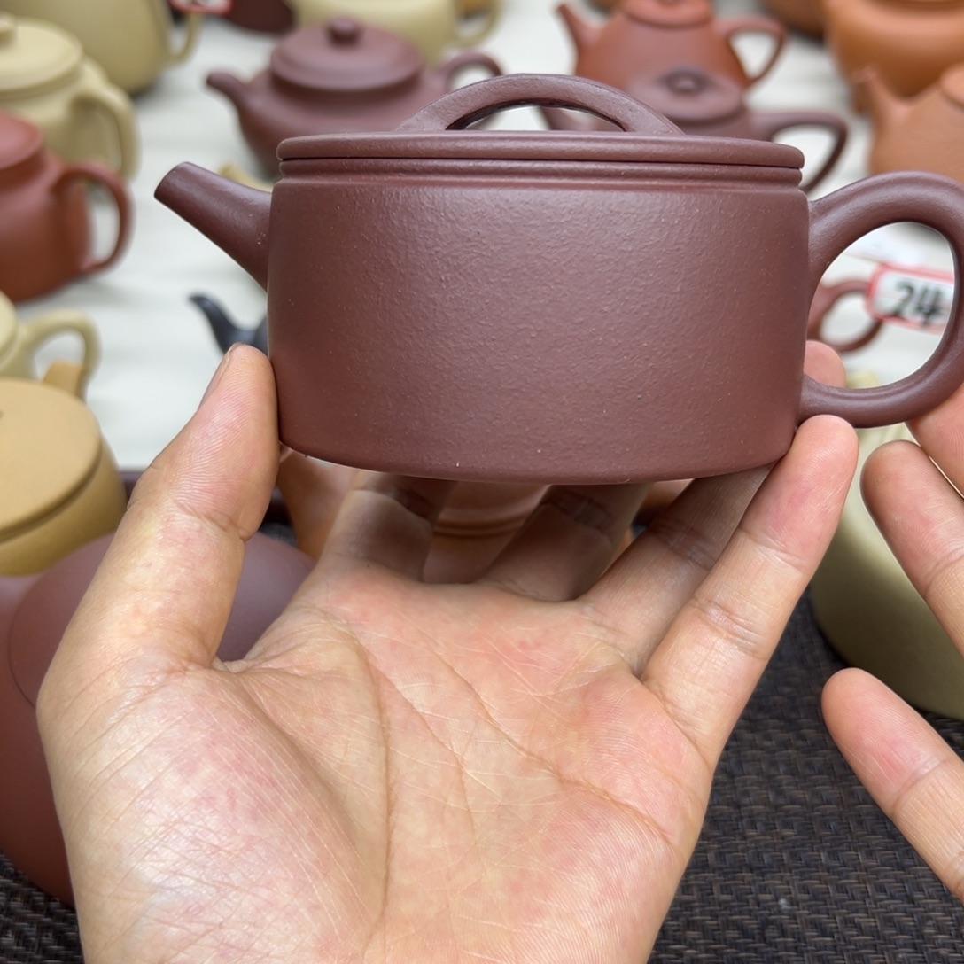 才***8茶壶紫砂汉瓦微瑕230ccccc