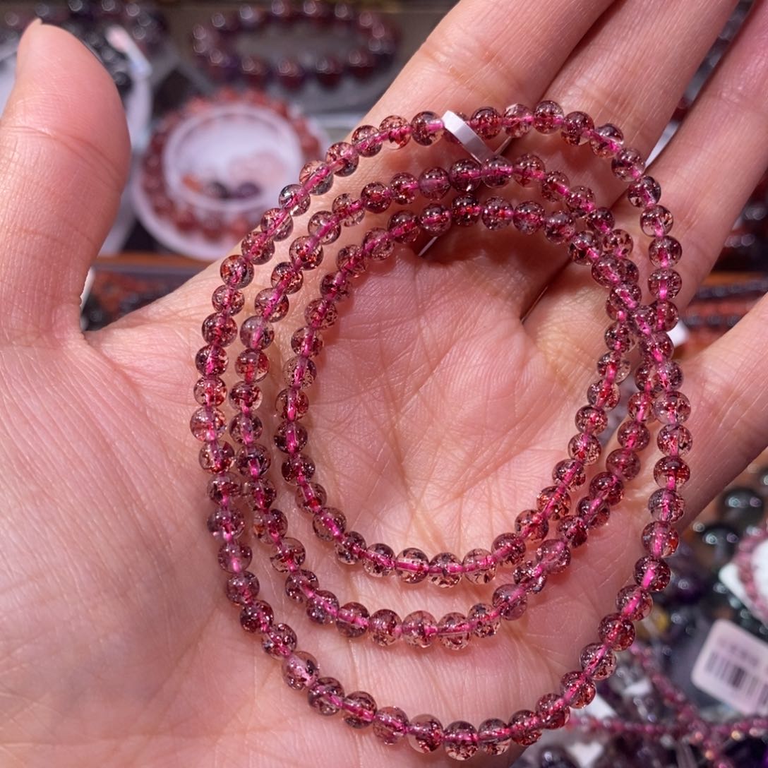 水晶手链未镶嵌手链4.3mm