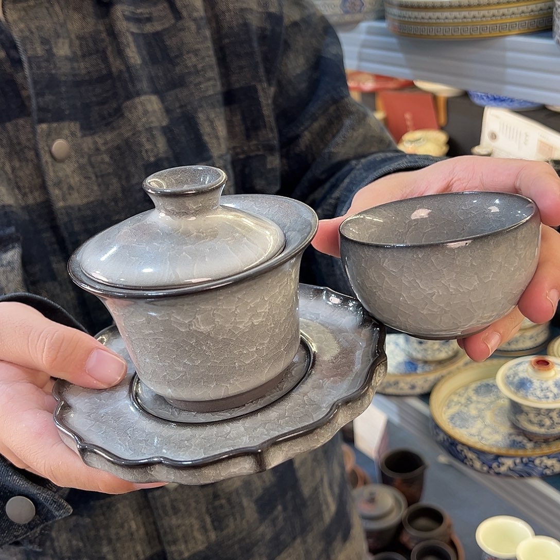 盖碗很漂亮我很喜欢