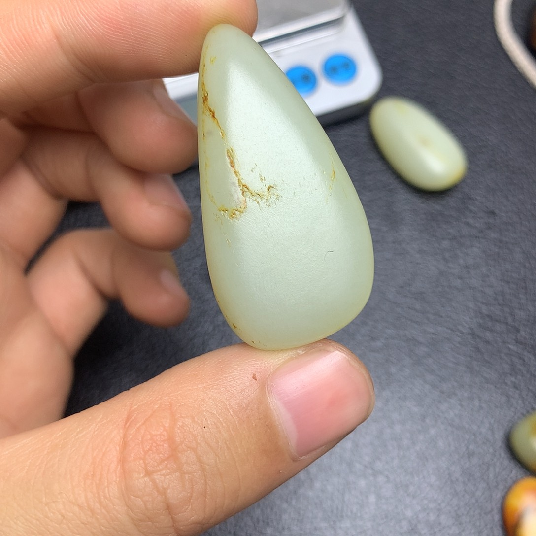 和田玉未镶嵌摆件
