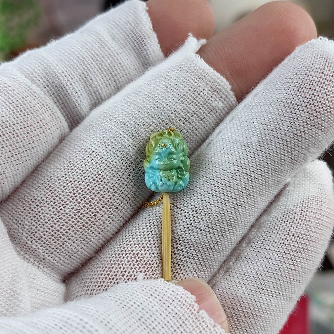 绿松石珠宝奇石未镶嵌