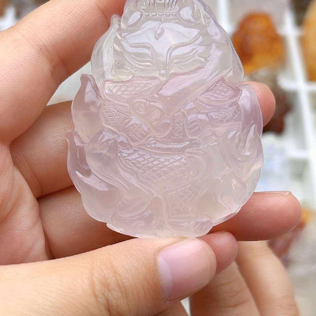 水晶吊坠(不含链)未镶嵌