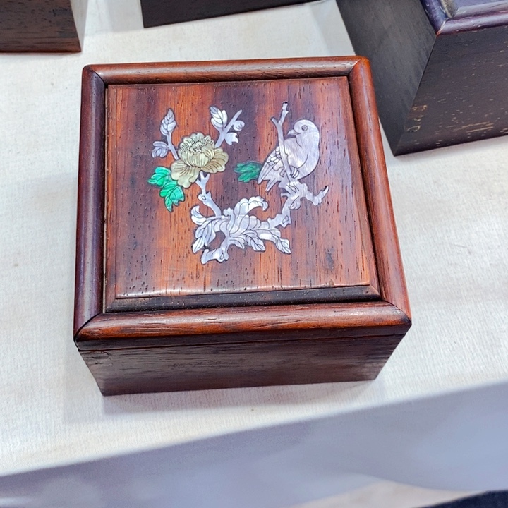 木长宽12公分抽拉方盒