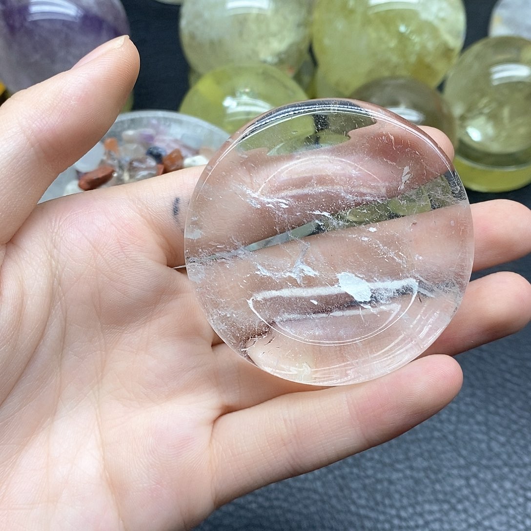 未镶嵌珠宝半成品水晶432水晶石