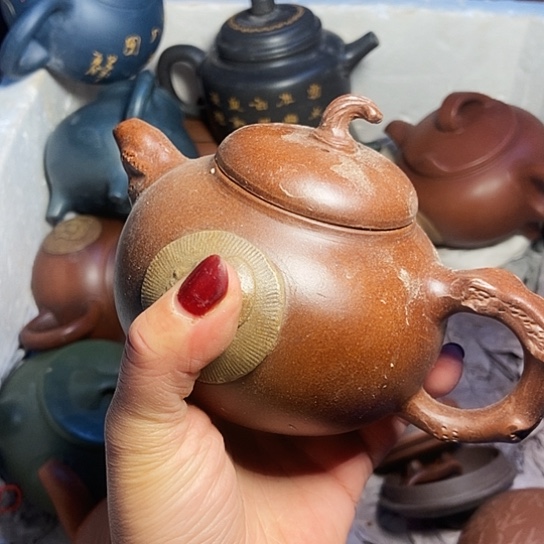 全手工制作宜兴紫砂壶