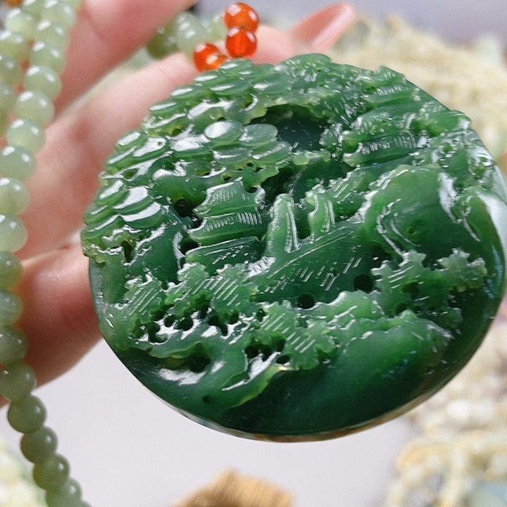 未镶嵌和田玉挂件