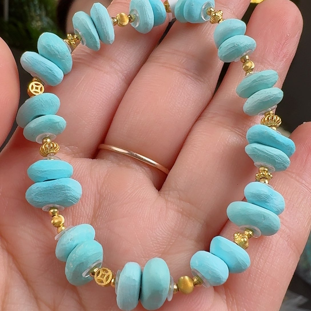 绿松石珠宝奇石未镶嵌