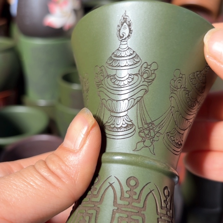 紫砂茶杯紫砂福利主人杯福利放漏