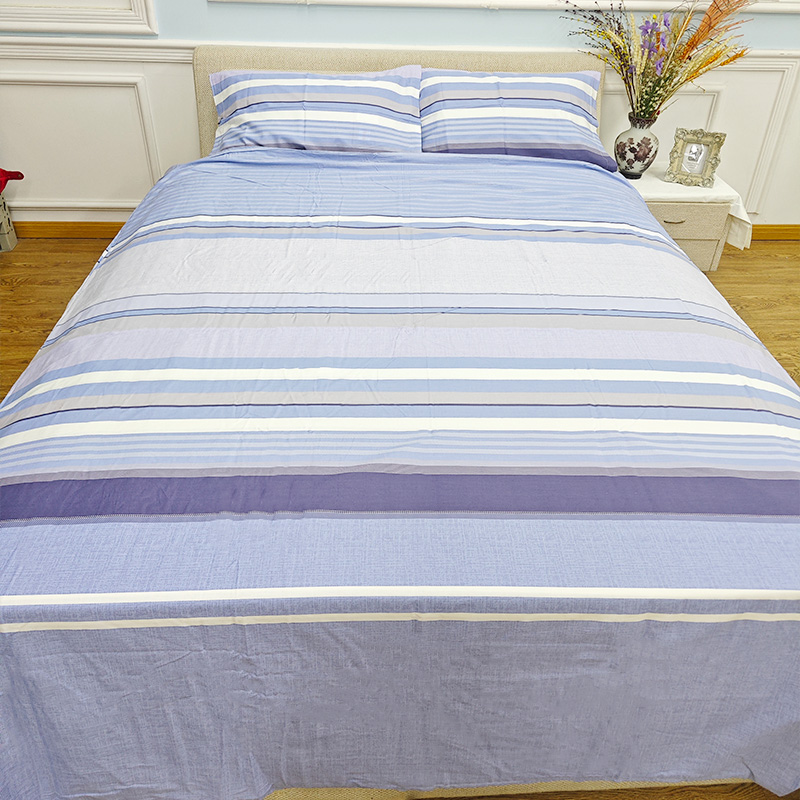 【流金岁月蓝】四件套礼盒装100支全棉印花