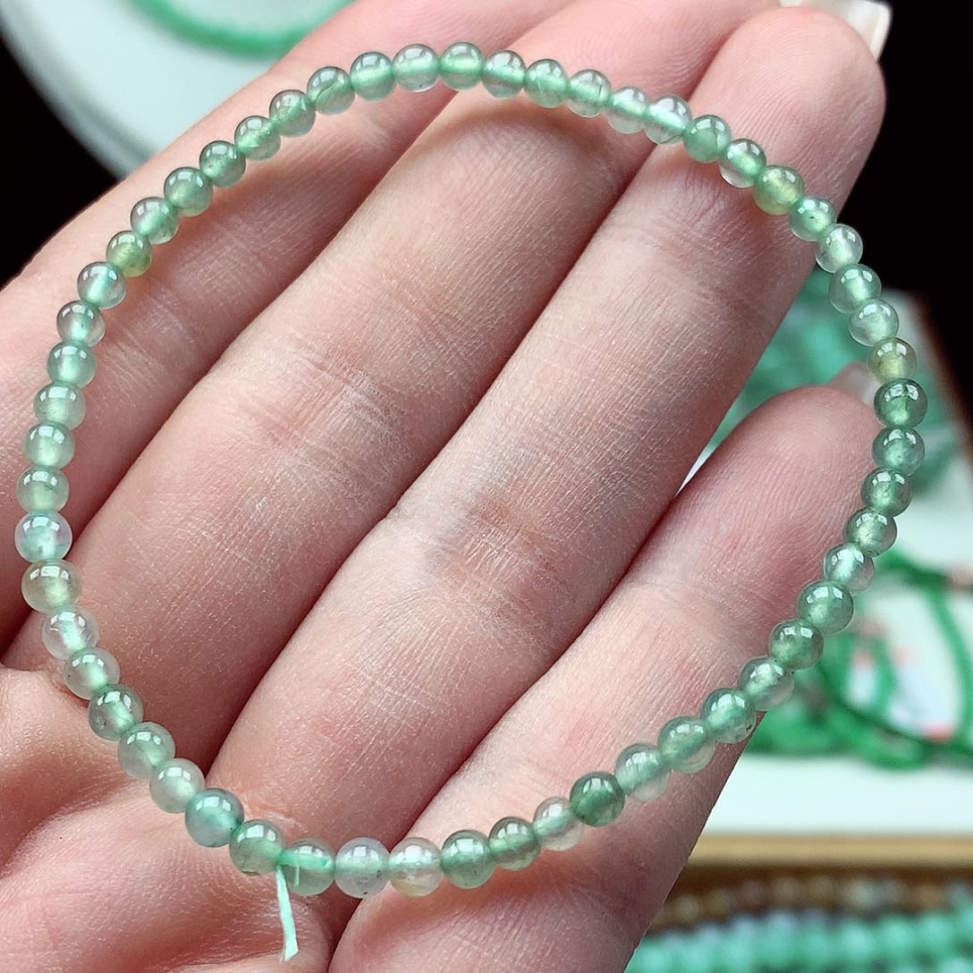 未镶嵌手链翡翠翡翠