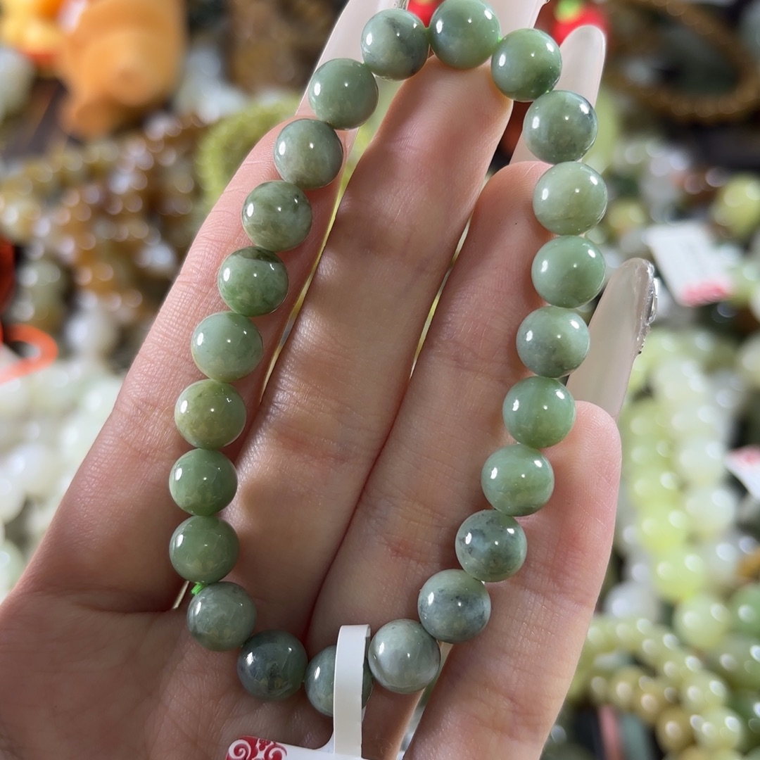 和田玉未镶嵌手链33