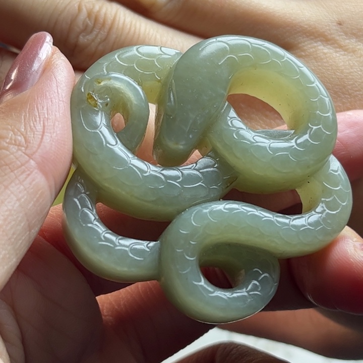 和田玉挂件未镶嵌高*