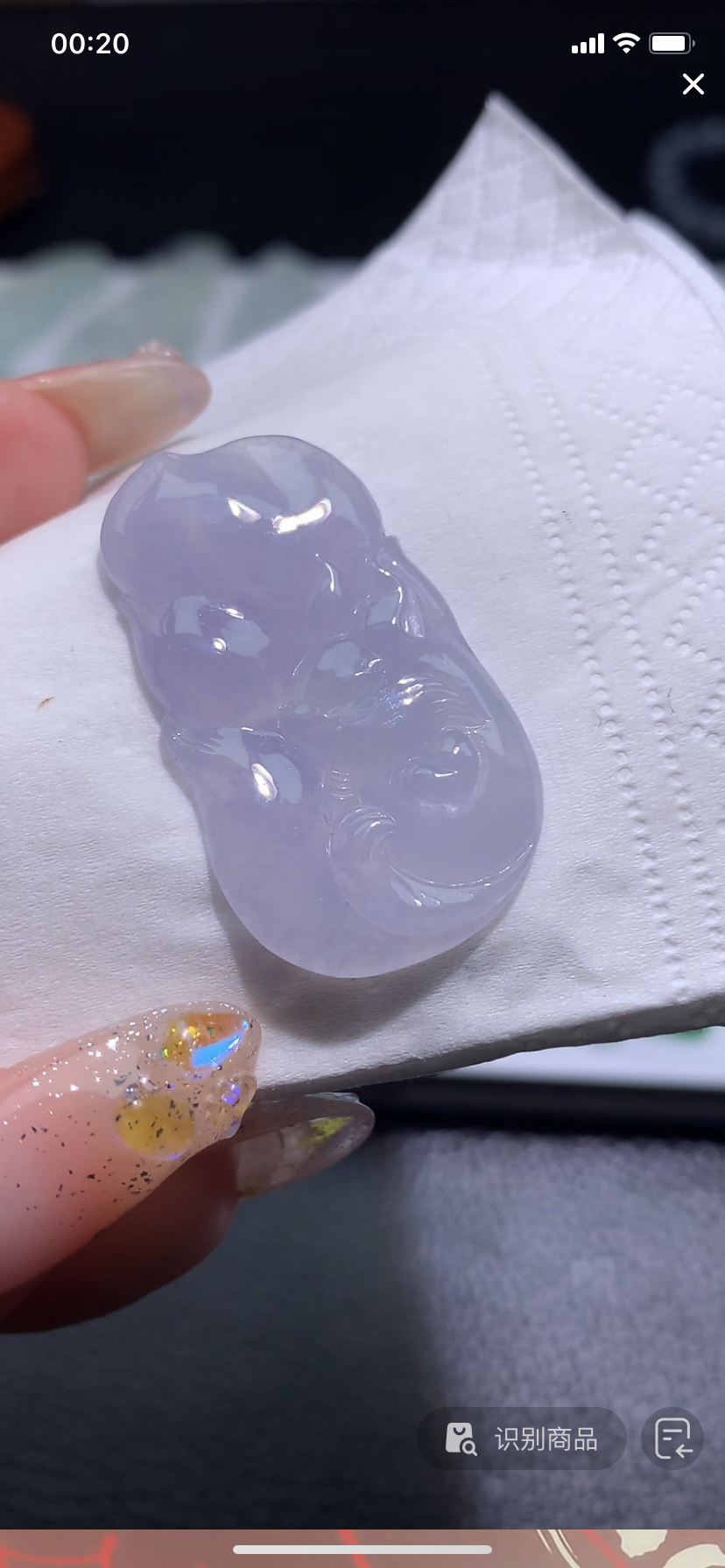 定制缅料翡翠毛货睡狐