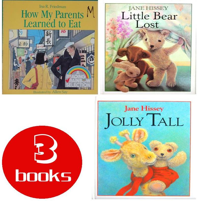 英文原版绘本3本93251204076