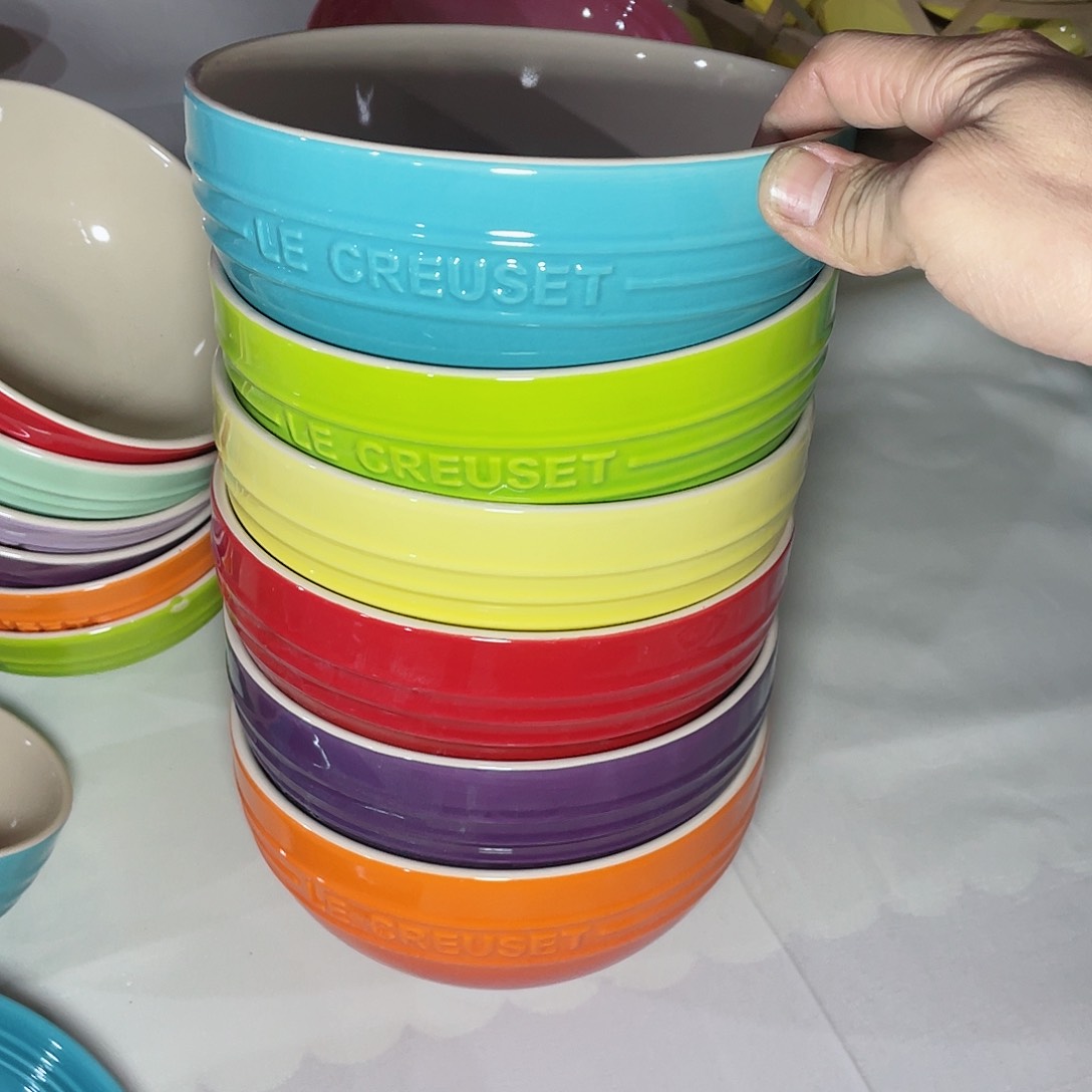 瓷片微瑕陶瓷餐具家用 两个7寸