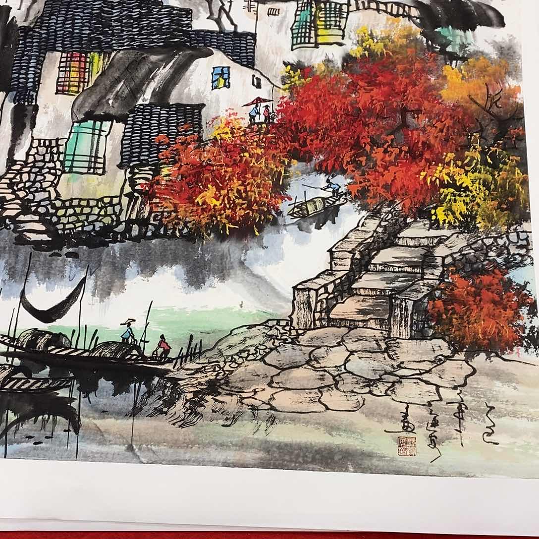 国画赤*驹南湖新街道是全