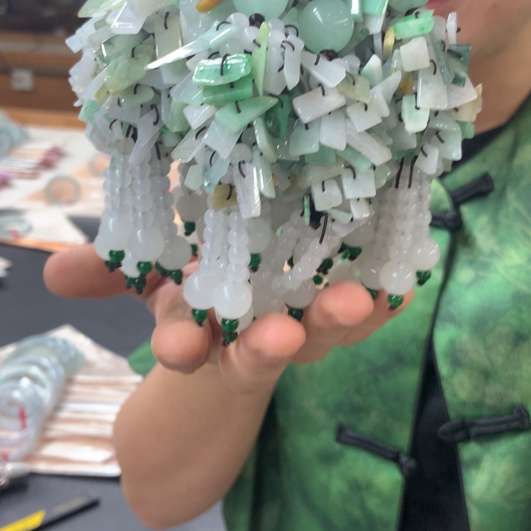 翡翠未镶嵌手镯手链多样性