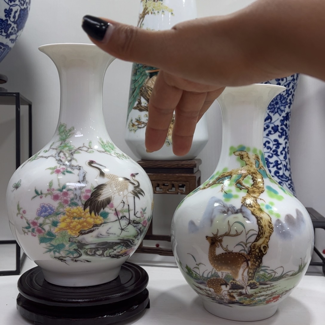 景德镇陶瓷花瓶摆件