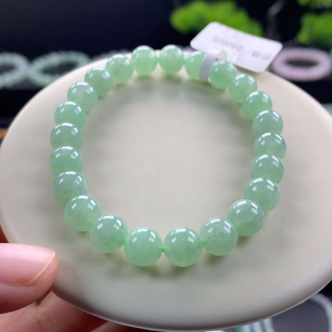 翡翠未镶嵌手链卡8