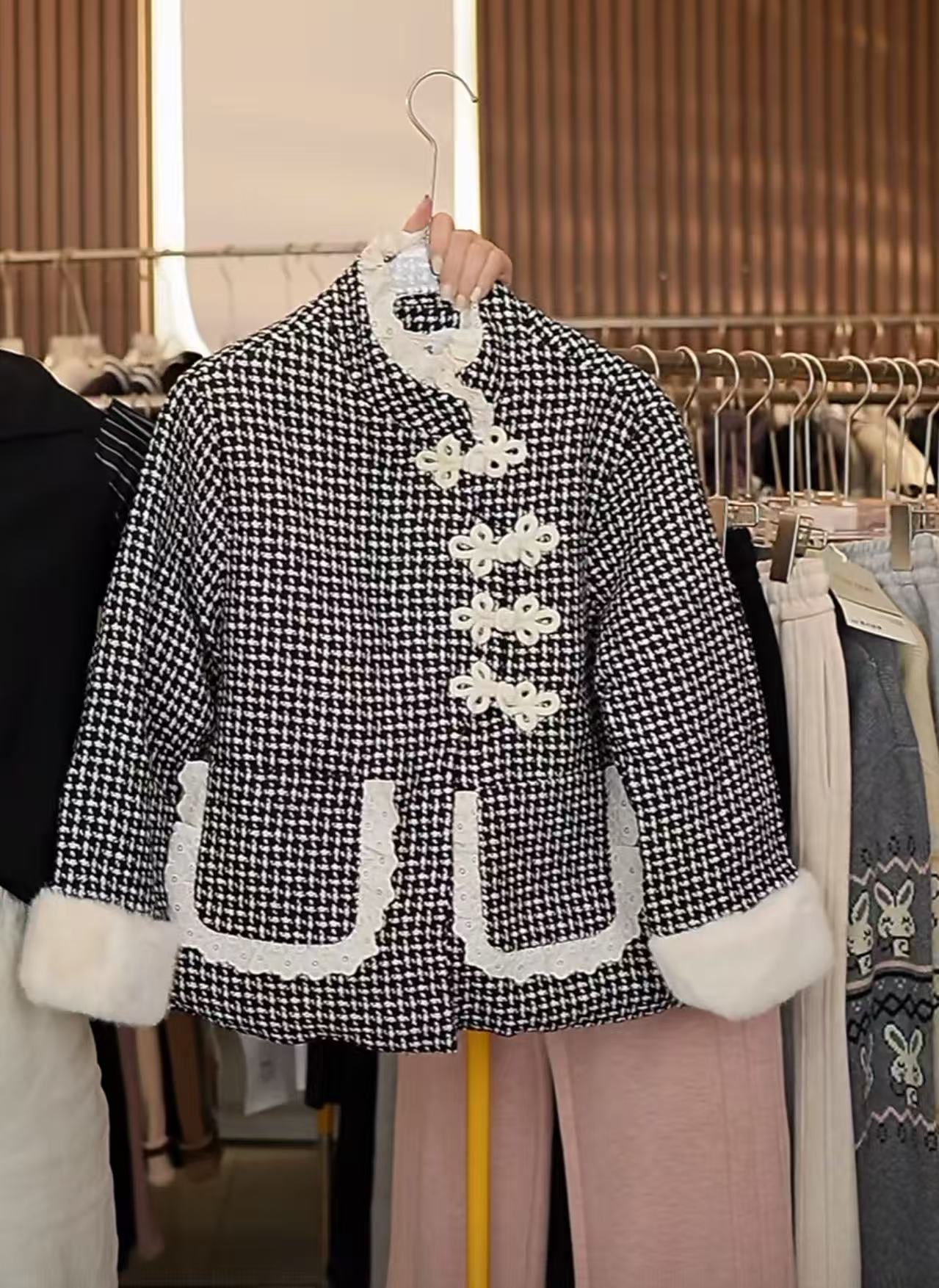 068～高品质冬季女童夹棉外套