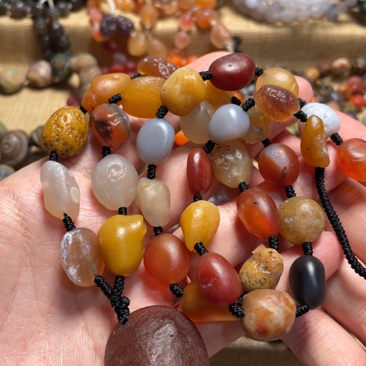 玛瑙/玉髓合金手链