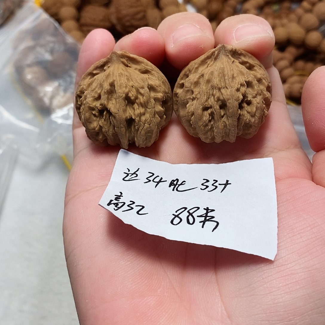 核桃手串/手链八棱蚂蚁纹手捻