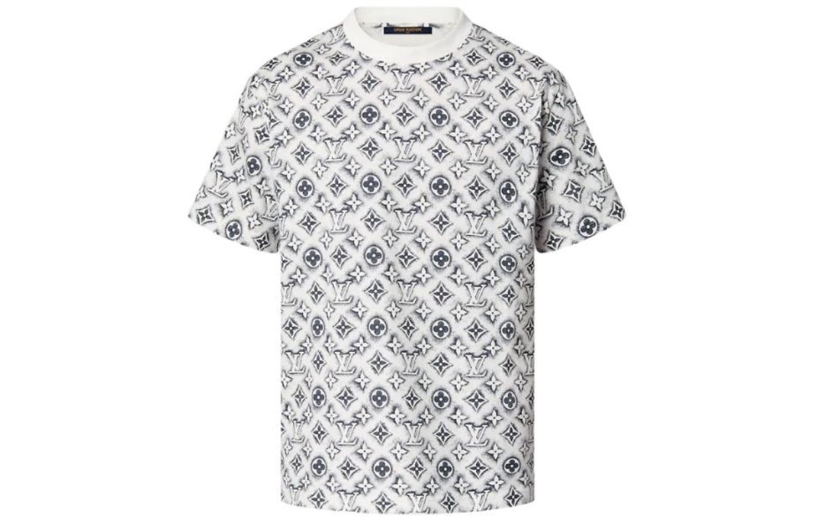 未使用 LouisVuitton/路易威登 GXS3字母Logo印花短袖T恤HPY15W
