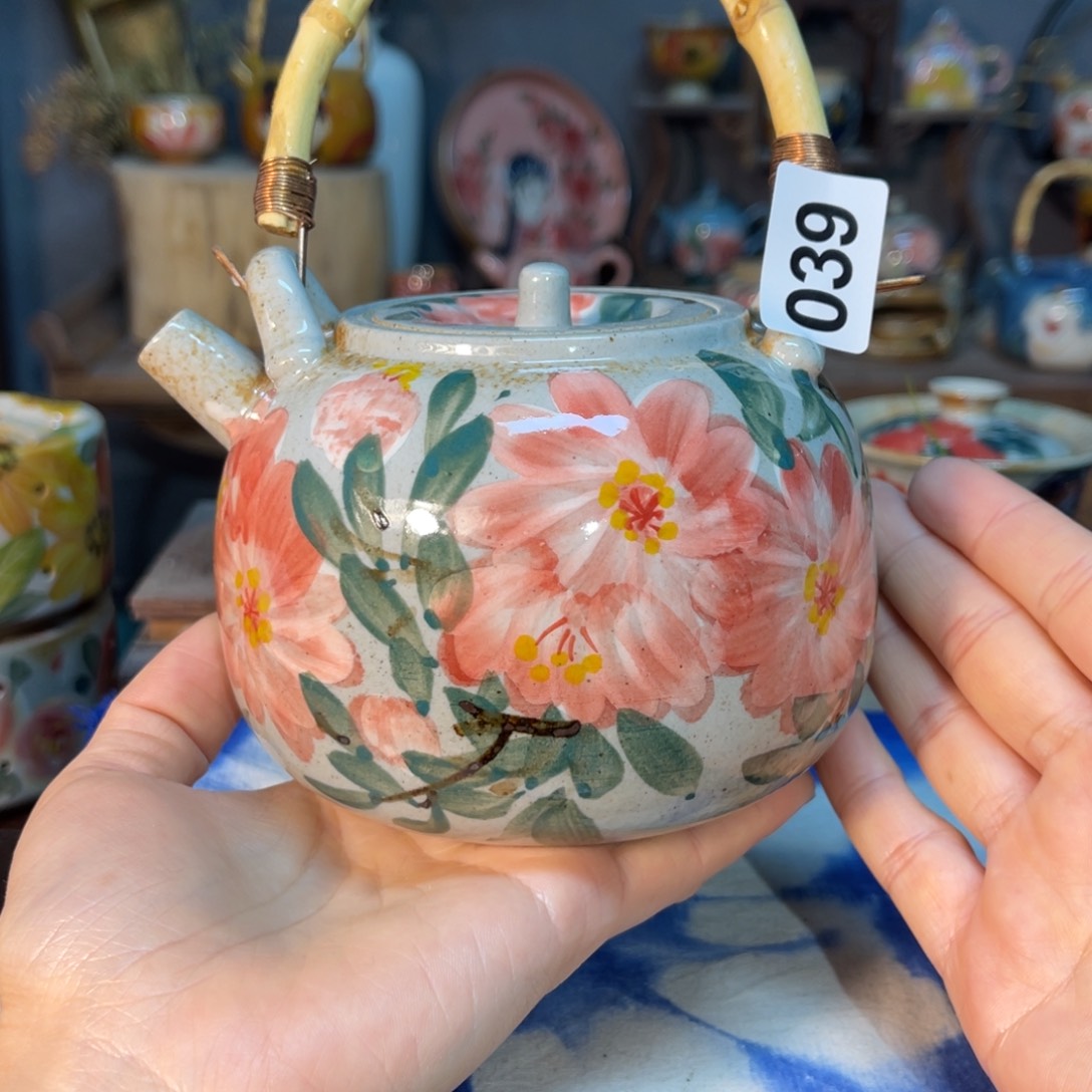 杯素浅陶瓷手工手绘