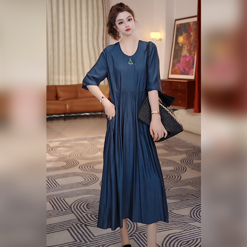 【Linda姐高端线】新款法式复古高档气质显瘦连衣裙AA5LYH1049