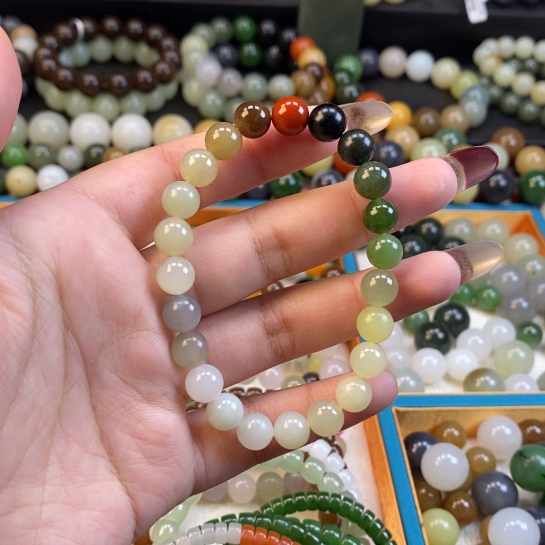 和田玉福利多宝手串未镶嵌z 8