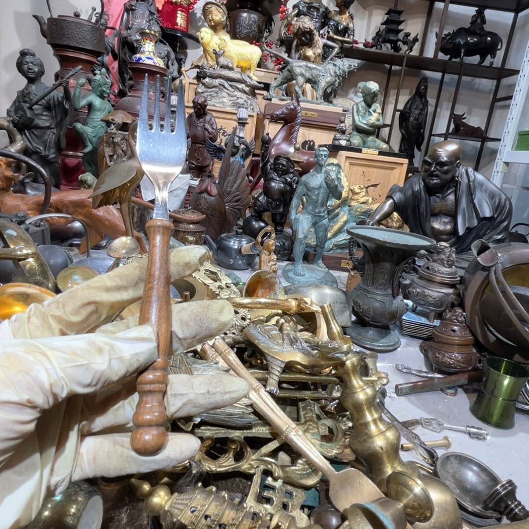 7****1大阪回流铜器摆件8