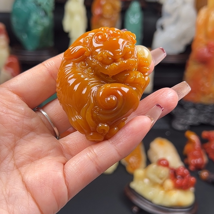 寿山石老性芙蓉石