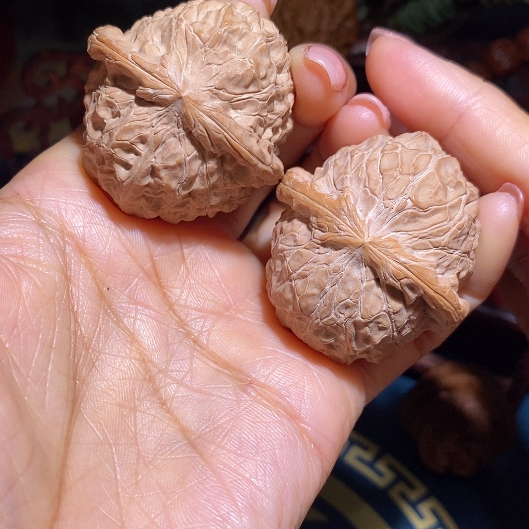 文玩核桃把件42.5南瓜墩