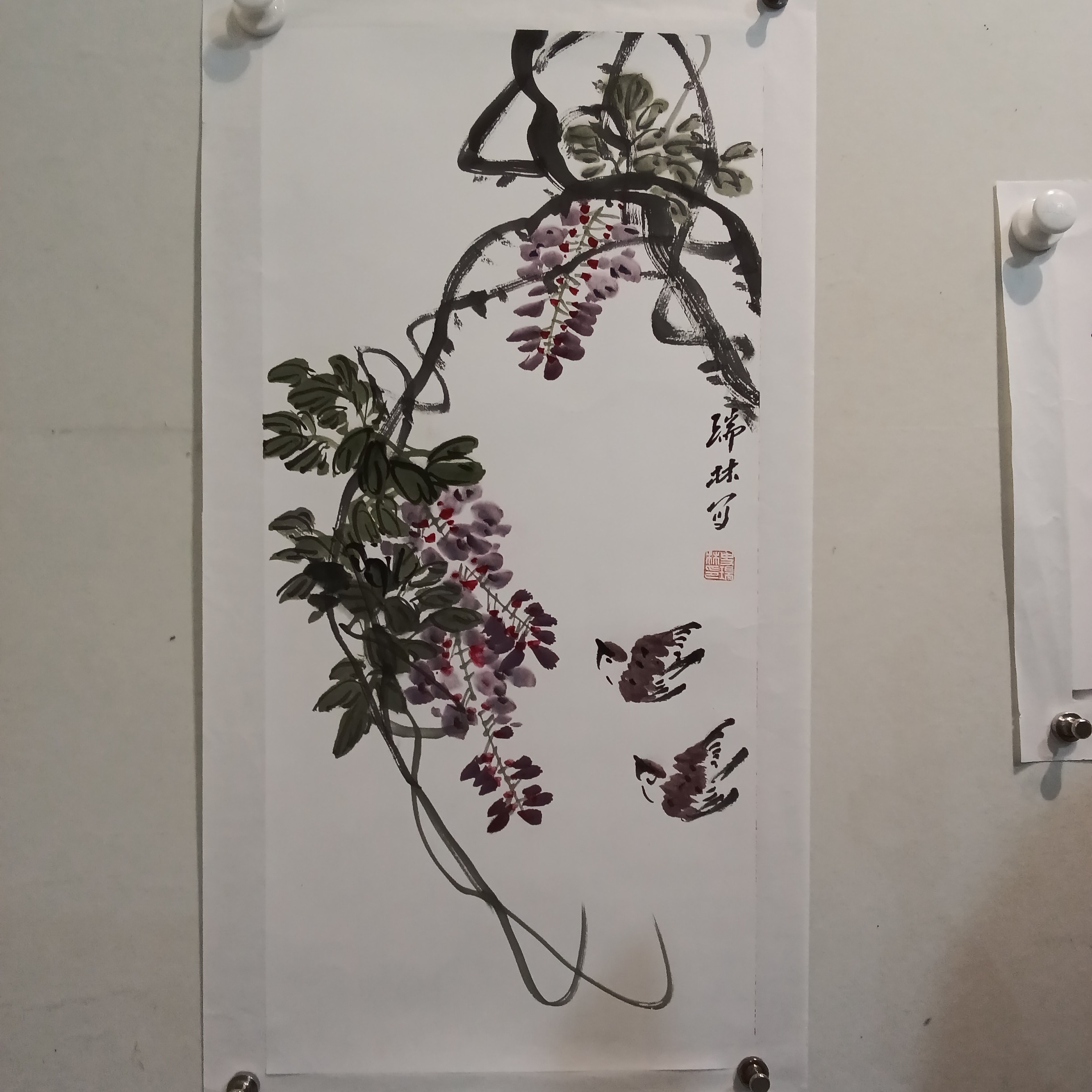 史瑞林老师国画作品