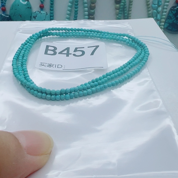 绿松石未镶嵌颈饰