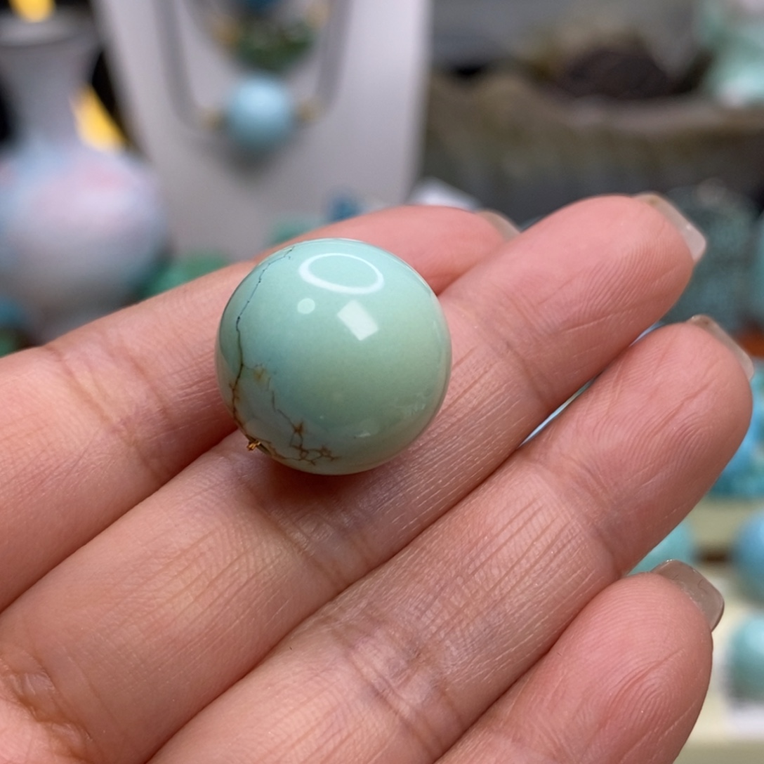 绿松石未镶嵌珠宝奇石15.9