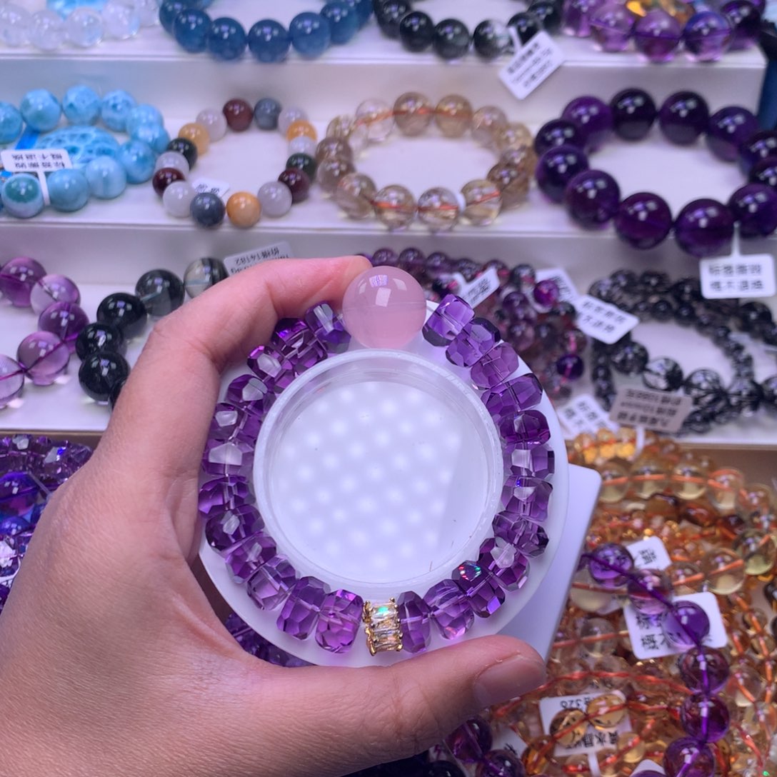 水晶手链未镶嵌手链